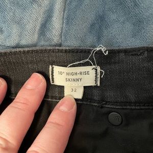 Madewell High Rise Skinny Jeans